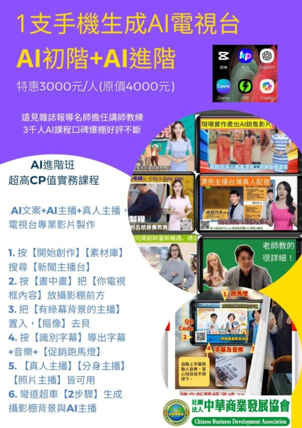 AI行銷獲利王課程_初階+進階班